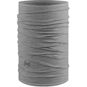 Buff Braga de cuello Merino Lightweight Hombre Mujer Adulto, Bufanda Multifuncional 100% Lana Merino, Senderismo, Aire Libre, Sostenible, Ligera, Fina, Talla Única, Gris claro Buff Braga de cuello Merino Lightweight Hombre Mujer Adulto, Bufanda Multifuncional 100% Lana Merino, Senderismo, Aire Libre, Sostenible, Ligera, Fina, Talla Única, Gris claro