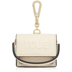 TOUS Llavero Mini Bandolera Beige, Para Mujer, Medidas 6,5 x 8,5 x 4,5 cm, Colección Audree TOUS Llavero Mini Bandolera Beige, Para Mujer, Medidas 6,5 x 8,5 x 4,5 cm, Colección Audree