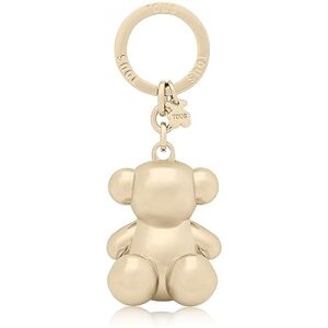 TOUS Llavero Oso Dorado Metal, Para Mujer, Medidas 5 x 4 x 3,4 cm, Colección Bold Bear TOUS Llavero Oso Dorado Metal, Para Mujer, Medidas 5 x 4 x 3,4 cm, Colección Bold Bear