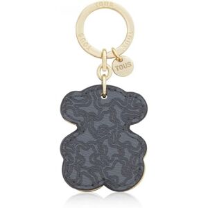 TOUS Llavero Negro, Para Mujer, Medidas 5,5 x 4,7 cm, Colección Triple Bear TOUS Llavero Negro, Para Mujer, Medidas 5,5 x 4,7 cm, Colección Triple Bear