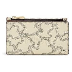 TOUS Cartera Flat Beige, para Mujer, Medidas 8,5 x 14 x 2 cm, Colección Kaos Icon TOUS Cartera Flat Beige, para Mujer, Medidas 8,5 x 14 x 2 cm, Colección Kaos Icon
