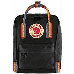 Fjällräven Kånken Rainbow Mini - NEGRO/patrón arcoíris Fjällräven Kånken Rainbow Mini - NEGRO/patrón arcoíris