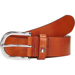Tommy Hilfiger Cinturón Mujer New Danny Belt Cinturón de piel, Marrón (Cognac), 75 cm Tommy Hilfiger Cinturón Mujer New Danny Belt Cinturón de piel, Marrón (Cognac), 75 cm