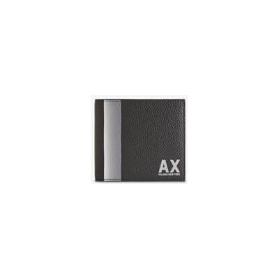 Giorgio Armani Men's Long Island Cartera Doble con Banda Lateral, Color Negro, Negro, Einheitsgröße Giorgio Armani Men's Long Island Cartera Doble con Banda Lateral, Color Negro, Negro, Einheitsgröße
