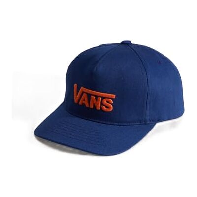 Vans Logotipo de Drop V Snapback, índigo Profundo, Talla única, Profundo Índigo, Talla única Vans Logotipo de Drop V Snapback, índigo Profundo, Talla única, Profundo Índigo, Talla única