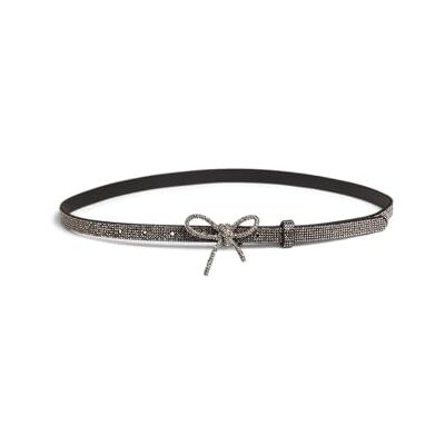 PIECES Pcjayda Glitter Jeans Belt Bundle, Negro, numeric_85 PIECES Pcjayda Glitter Jeans Belt Bundle, Negro, numeric_85