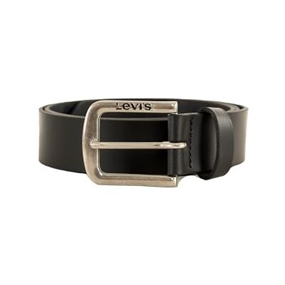 Levi's Seine, Cinturón Unisex adulto, Negro (Regular Black), 85 Levi's Seine, Cinturón Unisex adulto, Negro (Regular Black), 85