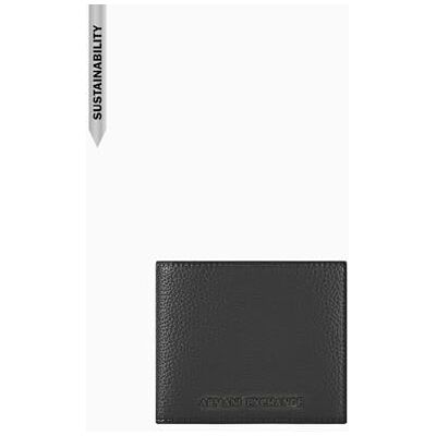 Giorgio Armani Billetera para Hombre Madrid Essential, con Logotipo de Metal, Color Negro Giorgio Armani Billetera para Hombre Madrid Essential, con Logotipo de Metal, Color Negro