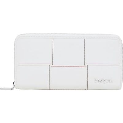 Desigual Cartera trenzada pespuntes Desigual Cartera trenzada pespuntes