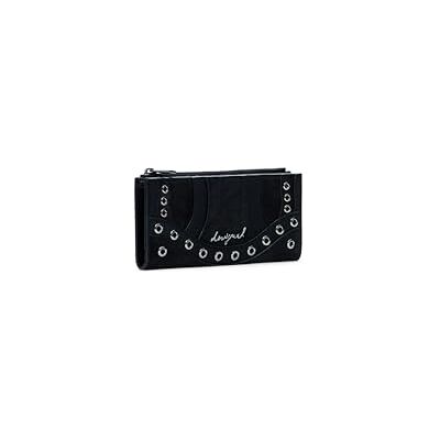 Desigual Monedero Mone Snake Patch Pia Medium Wallet Black Negro Desigual Monedero Mone Snake Patch Pia Medium Wallet Black Negro