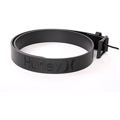 Hurley One & Only Leather, Belt Hombre, Preta (Black), Talla Única Hurley One & Only Leather, Belt Hombre, Preta (Black), Talla Única