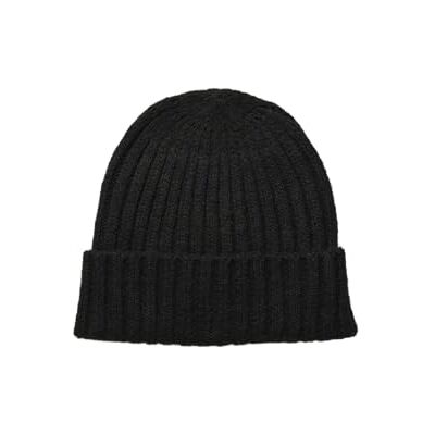 PIECES Pcmargot Hood Noos BC Beanie Gorro para Mujer, Negro, Talla única PIECES Pcmargot Hood Noos BC Beanie Gorro para Mujer, Negro, Talla única