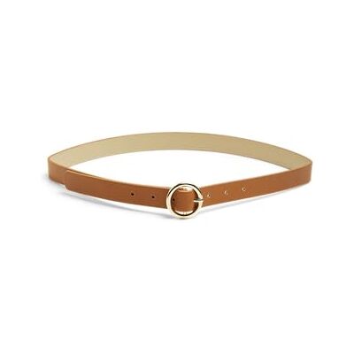 PIECES Cinturón para mujer Pcbonna Jeans Belt Noos, Coñac/detalle: hebilla dorada, 90 cm PIECES Cinturón para mujer Pcbonna Jeans Belt Noos, Coñac/detalle: hebilla dorada, 90 cm