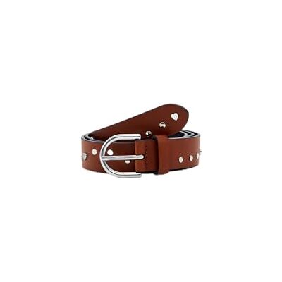 Desigual BELT_HEART STUDS, 6000 BROWN, 95 Desigual BELT_HEART STUDS, 6000 BROWN, 95