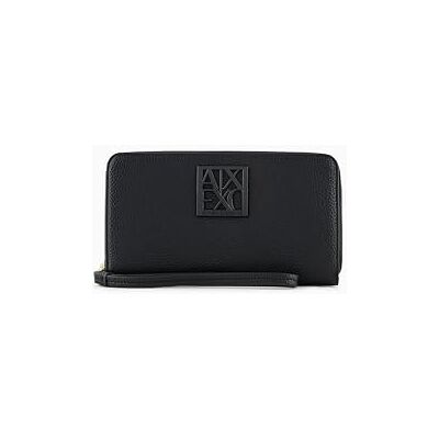 Giorgio Armani SLG Zip around, negro, Negro, talla única Giorgio Armani SLG Zip around, negro, Negro, talla única