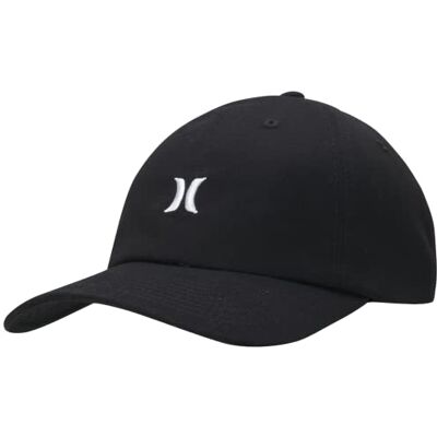 Hurley W Mom Iconic Gorra, Color Negro, Talla Unica Hurley W Mom Iconic Gorra, Color Negro, Talla Unica