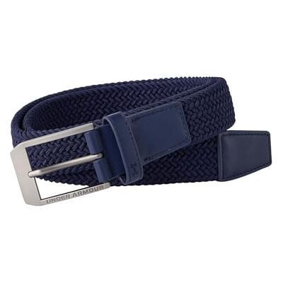 Under Armour M Braided Golf Belt Cinturón deportivo para hombre, cinturón trenzado para el golf o el uso diario, color azul medianoche/azul medianoche Under Armour M Braided Golf Belt Cinturón deportivo para hombre, cinturón trenzado para el golf o el uso diario, color azul medianoche/azul medianoche