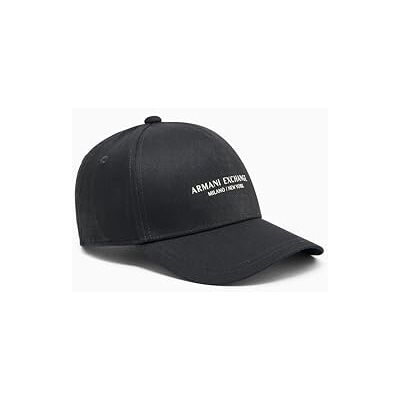 Giorgio Armani Gorra de béisbol con Visera Curvada Milano-Nueva York, Color Negro, TU, Negro, Talla única Giorgio Armani Gorra de béisbol con Visera Curvada Milano-Nueva York, Color Negro, TU, Negro, Talla única