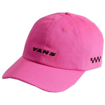 Vans Bill Jockey Curvo a Cuadros, Color Rosa, Talla única, Pink Fizz, Talla única Vans Bill Jockey Curvo a Cuadros, Color Rosa, Talla única, Pink Fizz, Talla única