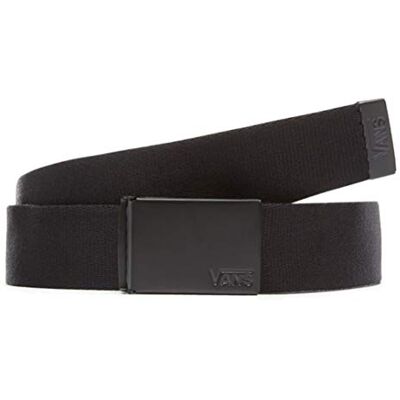 Vans Deppster II Web Belt Cinturón, Negro (Black), Talla única para Hombre Vans Deppster II Web Belt Cinturón, Negro (Black), Talla única para Hombre