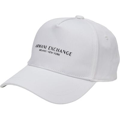 Giorgio Armani Gorra de béisbol para Mujer, Modelo Milano/New York, Talla única, Color Blanco, Blanco, Talla única Giorgio Armani Gorra de béisbol para Mujer, Modelo Milano/New York, Talla única, Color Blanco, Blanco, Talla única