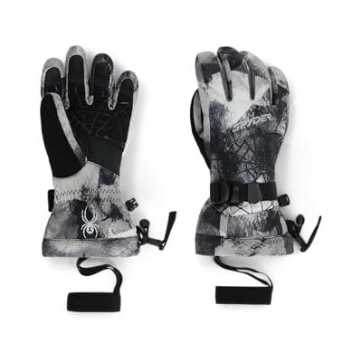 Spyder OVERWEB Gloves, Ninos, Black Block Camo, L Spyder OVERWEB Gloves, Ninos, Black Block Camo, L
