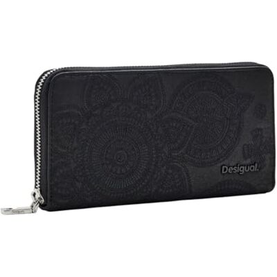 Desigual Dejavu Fiona Long Wallet Black Desigual Dejavu Fiona Long Wallet Black