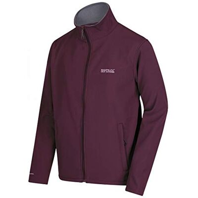 Regatta Chaqueta Softshell Cera III para Hombre, Color Rojo (Fig(SealGry), 3XL Regatta Chaqueta Softshell Cera III para Hombre, Color Rojo (Fig(SealGry), 3XL