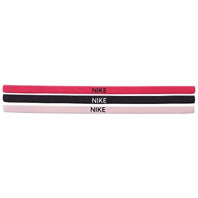 Nike Elastic Hairbands 3Pk Banda para la Cabeza, Unisex Adulto, (Spark Gridiron/Prism Pink), Talla Única Nike Elastic Hairbands 3Pk Banda para la Cabeza, Unisex Adulto, (Spark Gridiron/Prism Pink), Talla Única