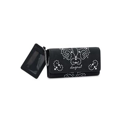 Desigual Monedero Poker Face Mone Mariona Long Wallet Black Negro Desigual Monedero Poker Face Mone Mariona Long Wallet Black Negro