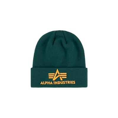 Alpha Unisex 3D Beanie Force Green One Size Alpha Unisex 3D Beanie Force Green One Size