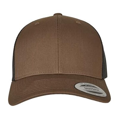 Flexfit Gorra de béisbol Unisex Opaca, marrón y Negro, Talla única Flexfit Gorra de béisbol Unisex Opaca, marrón y Negro, Talla única