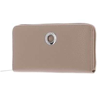 Mandarina Duck Mellow Leather Wallet, Accesorio de Viaje-Billetera para Mujer, Taupe cálido, OneSize Mandarina Duck Mellow Leather Wallet, Accesorio de Viaje-Billetera para Mujer, Taupe cálido, OneSize
