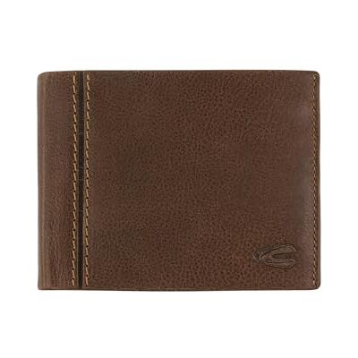 camel active Cartera Bilbao para hombre, de gran formato, piel RFID, tamaño mediano, marrón coñac camel active Cartera Bilbao para hombre, de gran formato, piel RFID, tamaño mediano, marrón coñac