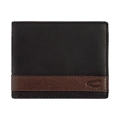 camel active Cartera Taipei para hombre, formato horizontal, piel RFID, tamaño mediano, negra camel active Cartera Taipei para hombre, formato horizontal, piel RFID, tamaño mediano, negra