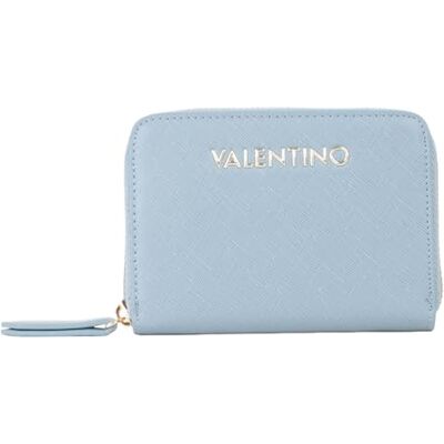 Valentino Monedero Zero Re Zip Around Wallet Avio Azul Claro Valentino Monedero Zero Re Zip Around Wallet Avio Azul Claro