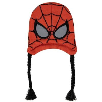 CERDÁ LIFE'S LITTLE MOMENTS Peruano Spiderman Invierno con Orejeras, Suave y calentito-Gorro protección frío y Viento, Talla única Unisex niños CERDÁ LIFE'S LITTLE MOMENTS Peruano Spiderman Invierno con Orejeras, Suave y calentito-Gorro protección frío y Viento, Talla única Unisex niños