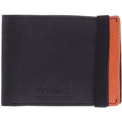 Coronel Tapiocca Cartera Aitor Negra para Hombre/Adolescente con Compartimento para Billetes, Bolsillo, Ranuras para Tarjetas y departamentos Interiores, Negro Coronel Tapiocca Cartera Aitor Negra para Hombre/Adolescente con Compartimento para Billetes, Bolsillo, Ranuras para Tarjetas y departamentos Interiores, Negro