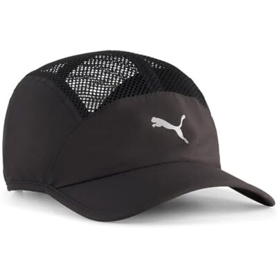 PUMA Gorra de Malla de 5 Paneles con Visera Corta PUMA Gorra de Malla de 5 Paneles con Visera Corta