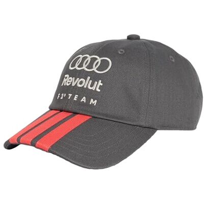 Adidas Unisex Adulto Audi Revolut F1 Team DNA 3 Stripes Cap Hat, Utility Black, L-XL Adidas Unisex Adulto Audi Revolut F1 Team DNA 3 Stripes Cap Hat, Utility Black, L-XL