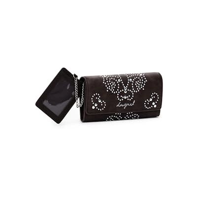 Desigual Monedero Poker Face Mone Mariona Long Wallet Chocolate marrón Oscuro Desigual Monedero Poker Face Mone Mariona Long Wallet Chocolate marrón Oscuro