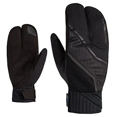 Ziener UZOMIOS Guantes de Campo traviesa para Hombre, Extra cálidos, de Lana, Color Negro, 6 Ziener UZOMIOS Guantes de Campo traviesa para Hombre, Extra cálidos, de Lana, Color Negro, 6
