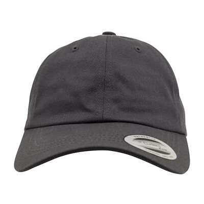 Flexfit Gorra de béisbol Yupoong algodón Unisex para Hombre y Mujer, no rígida con Cierre de latón, Unisex, , Gris Oscuro, Talla única Flexfit Gorra de béisbol Yupoong algodón Unisex para Hombre y Mujer, no rígida con Cierre de latón, Unisex, , Gris Oscuro, Talla única