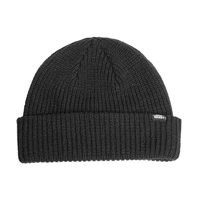 Vans Gorro Unisex Core Basic con puño, Negro, OS, Negro, Talla única Vans Gorro Unisex Core Basic con puño, Negro, OS, Negro, Talla única