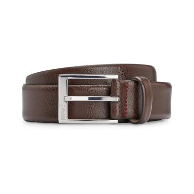 HUGO Gellot_sz35 Cintura, Marrón (Dark Brown 202), 85 para Hombre HUGO Gellot_sz35 Cintura, Marrón (Dark Brown 202), 85 para Hombre