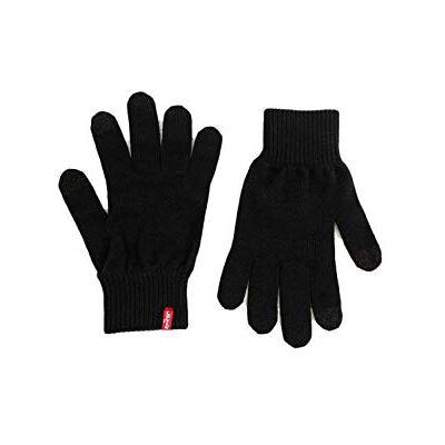 Levi's Ben Touch Screen Gloves, Guantes Hombre, Negro (R Black 59), M Levi's Ben Touch Screen Gloves, Guantes Hombre, Negro (R Black 59), M
