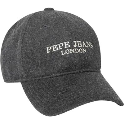 Pepe Jeans Gorra Ethan para Hombre, Color Gris (Dark Grey Marl), Talla única Pepe Jeans Gorra Ethan para Hombre, Color Gris (Dark Grey Marl), Talla única