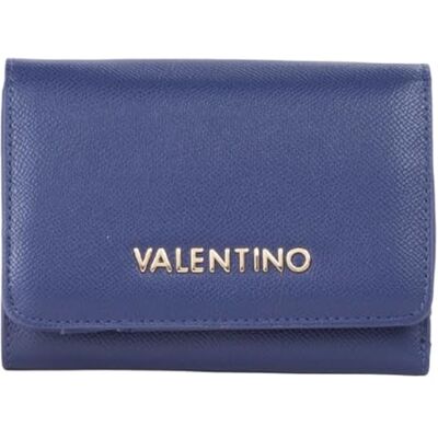 Valentino Monedero Delia Re Wallet with Flap BLU Azul Marino Valentino Monedero Delia Re Wallet with Flap BLU Azul Marino