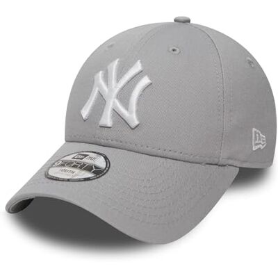 New Era 9FORTY Gorra unisex para niños, color gris, talla Niño (Child) New Era 9FORTY Gorra unisex para niños, color gris, talla Niño (Child)