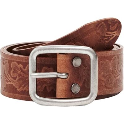 Desigual BELT_ENGRAVED MOT, 6064 LEATHER WEST, 85 Desigual BELT_ENGRAVED MOT, 6064 LEATHER WEST, 85